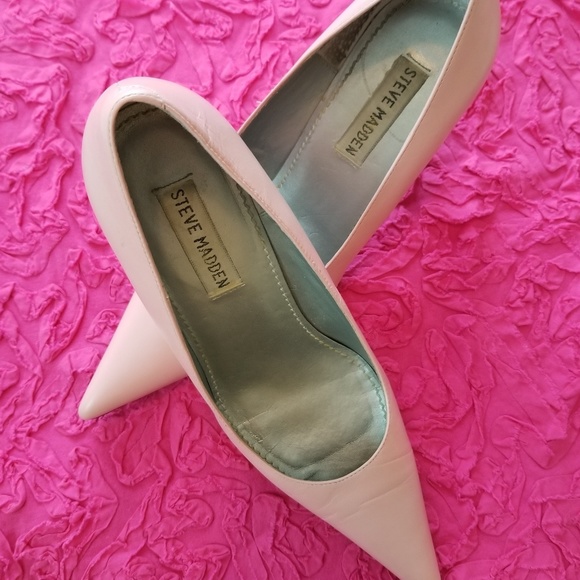 Steve Madden Shoes - STEVE MADDEN BLUSH PINK 3 INCH HEELS, SIZE 7